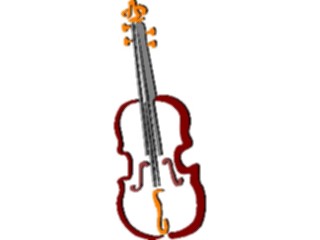 Sticker Custom Preview Image #091708 Music Instruments Violin31