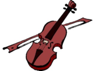 Sticker Custom Preview Image #091709 Music Instruments Violin32