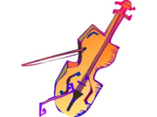 Sticker Custom Preview Image #091711 Music Instruments Violin34