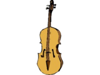 Sticker Custom Preview Image #091712 Music Instruments Violin35