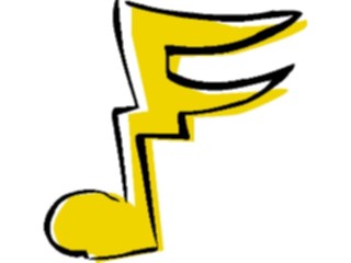 Sticker Custom Preview Image #091786 Music Musical Elements Musical Note34