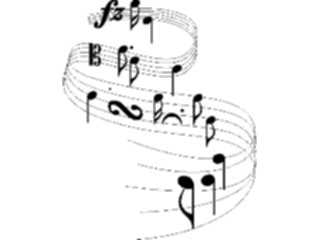 Sticker Custom Preview Image #091800 Music Musical Elements Musical Notes08