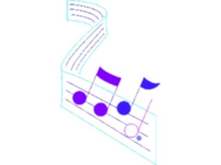 Sticker Custom Preview Image #091810 Music Musical Elements Musical Notes18