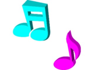 Sticker Custom Preview Image #091812 Music Musical Elements Musical Notes20