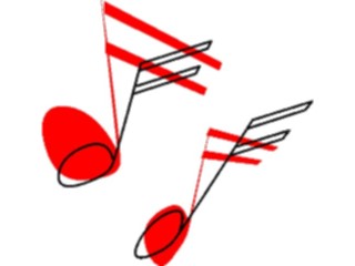 Sticker Custom Preview Image #091822 Music Musical Elements Musical Notes30