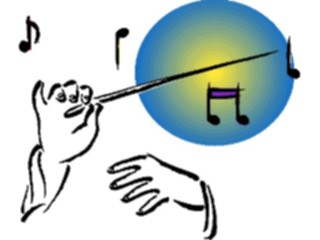 Sticker Custom Preview Image #091922 Music Musicians Conducting1