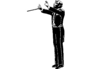 Sticker Custom Preview Image #091925 Music Musicians Conductor02