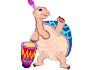 Sticker Custom Preview Image #092035 Music Musicians Drummer Tortoise
