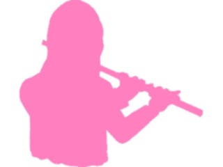 Sticker Custom Preview Image #092041 Music Musicians Flautist03