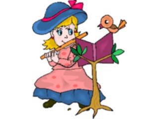 Sticker Custom Preview Image #092048 Music Musicians Flautist10