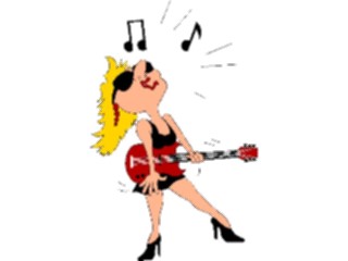 Sticker Custom Preview Image #092061 Music Musicians Guitarist04