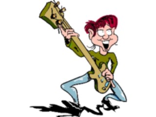 Sticker Custom Preview Image #092071 Music Musicians Guitarist14