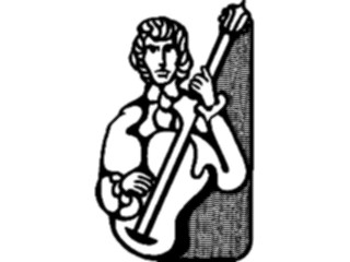 Sticker Custom Preview Image #092077 Music Musicians Guitarist20