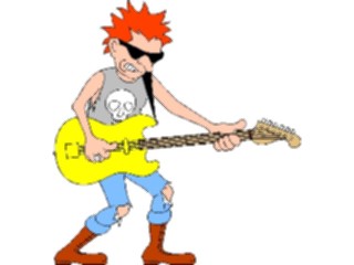Sticker Custom Preview Image #092081 Music Musicians Guitarist24