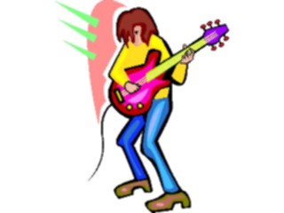 Sticker Custom Preview Image #092096 Music Musicians Guitarist39