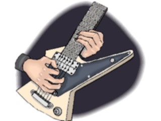 Sticker Custom Preview Image #092099 Music Musicians Guitarist42