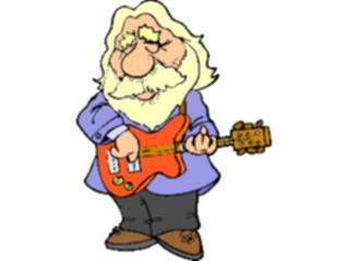 Sticker Custom Preview Image #092105 Music Musicians Guitarist48