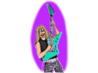 Sticker Custom Preview Image #092121 Music Musicians Guitarist64