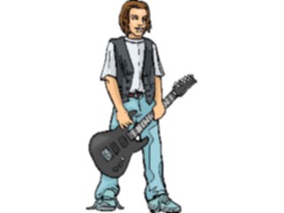Sticker Custom Preview Image #092139 Music Musicians Guitarist82