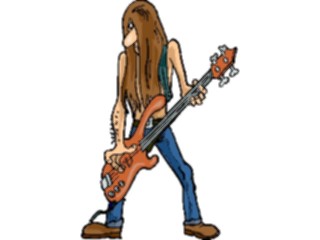 Sticker Custom Preview Image #092144 Music Musicians Guitarist87