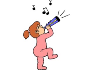 Sticker Custom Preview Image #092198 Music Musicians Horn Player2