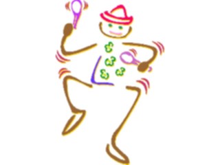 Sticker Custom Preview Image #092227 Music Musicians Maraca Player1