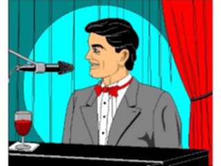Sticker Custom Preview Image #092236 Music Musicians Pianist05