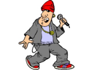 Sticker Custom Preview Image #092265 Music Musicians Rap Star