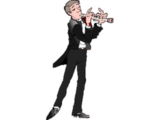 Sticker Custom Preview Image #092267 Music Musicians Recorder Player2