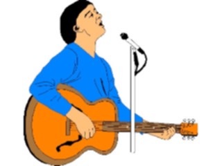 Sticker Custom Preview Image #092303 Music Musicians Singer03