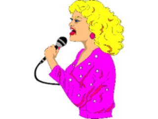 Sticker Custom Preview Image #092304 Music Musicians Singer04
