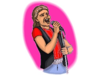 Sticker Custom Preview Image #092349 Music Musicians Singer49