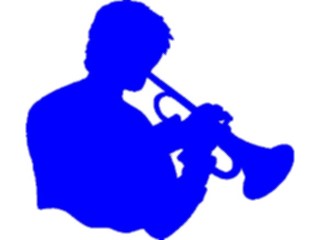 Sticker Custom Preview Image #092451 Music Musicians Trumpet Player09