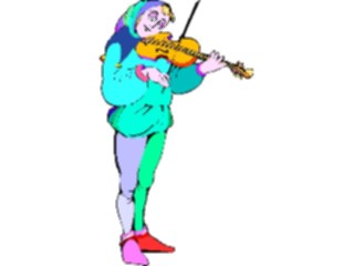 Sticker Custom Preview Image #092485 Music Musicians Violinist15