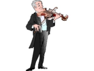 Sticker Custom Preview Image #092491 Music Musicians Violinist21