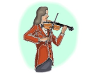 Sticker Custom Preview Image #092494 Music Musicians Violinist24