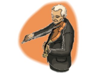 Sticker Custom Preview Image #092496 Music Musicians Violinist26