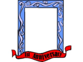 Sticker Custom Preview Image #092557 Occasions Anniversaries1st Anniversary2