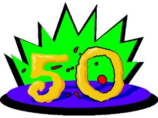 Sticker Custom Preview Image #092571 Occasions Anniversaries50th Anniversary3