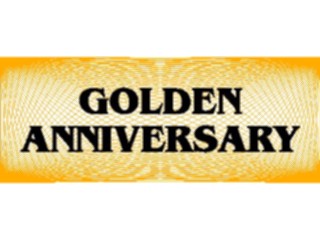 Sticker Custom Preview Image #092580 Occasions Anniversaries Golden Anniversary