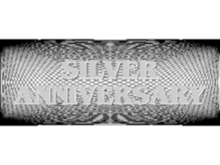 Sticker Custom Preview Image #092585 Occasions Anniversaries Silver Anniversary