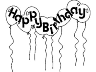 Sticker Custom Preview Image #092611 Occasions Birthdays Balloons2