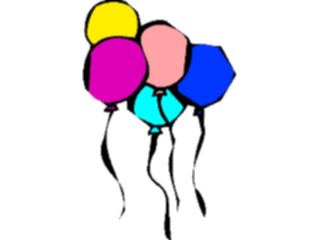 Sticker Custom Preview Image #092613 Occasions Birthdays Balloons4