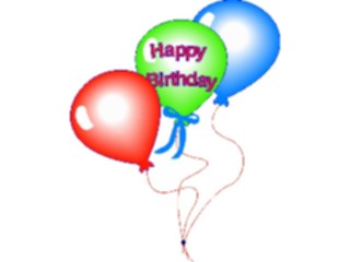 Sticker Custom Preview Image #092615 Occasions Birthdays Balloons6