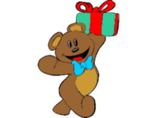 Sticker Custom Preview Image #092618 Occasions Birthdays Bear Gift1