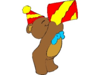 Sticker Custom Preview Image #092619 Occasions Birthdays Bear Gift2