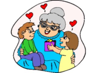 Sticker Custom Preview Image #092650 Occasions Birthdays Birthday Grandma