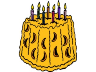 Sticker Custom Preview Image #092712 Occasions Birthdays Cake30
