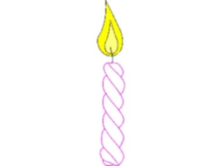 Sticker Custom Preview Image #092748 Occasions Birthdays Candle2