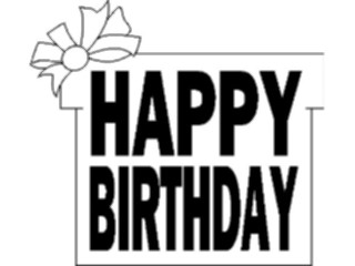 Sticker Custom Preview Image #092805 Occasions Birthdays Happy Birthday03